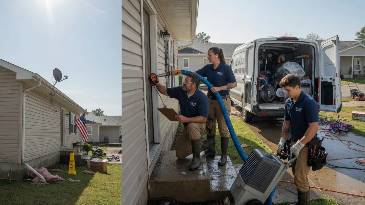 Ceiling Water Damage Restoration in Dalton, WI near me